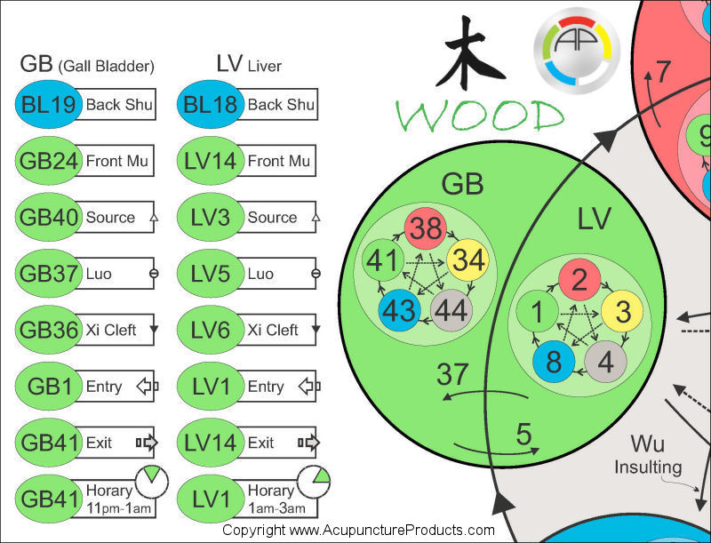 Five Element Acupuncture Theory Chart Five Elements Acupuncture Chart